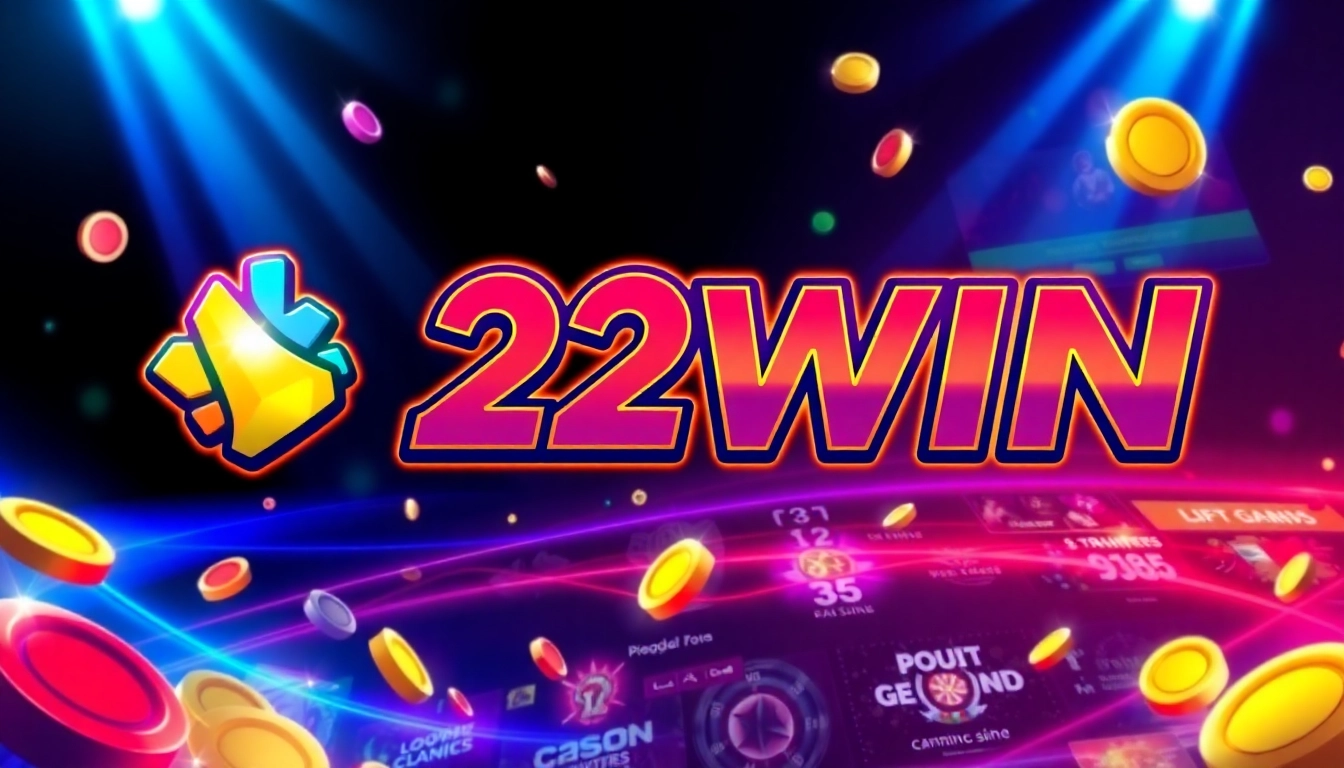 High-quality depiction of 32WIN's online gaming platform logo with vibrant casino-themed visuals, attracting players to Winners' arcade.