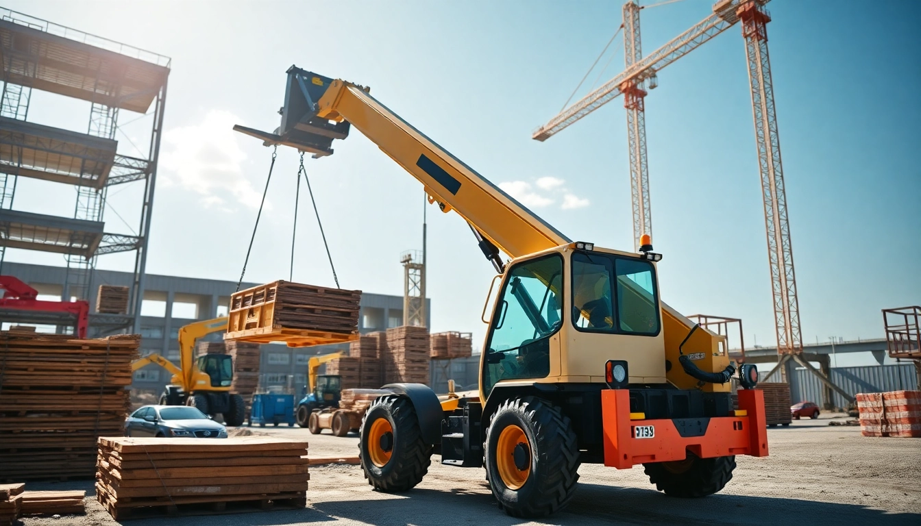 Reliable Telehandler Rental Solutions for Construction and Industry Projects