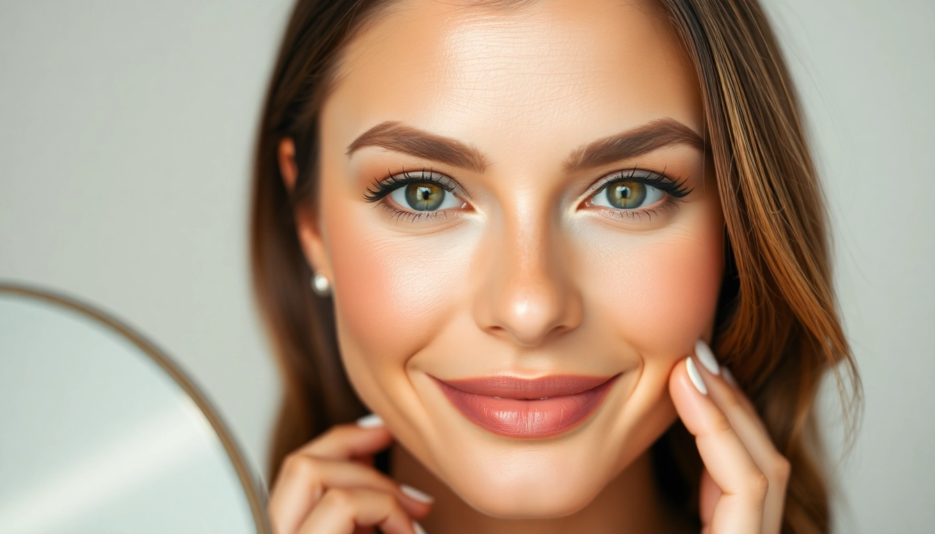 Professional Fadenlifting Zürich treatment showcasing facial skin tightening and rejuvenation on a sophisticated patient.