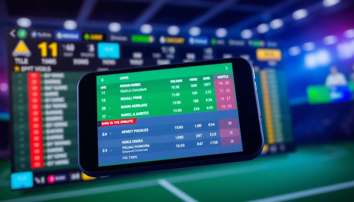 FairPlay live betting app interface showing real-time odds and scores for sports enthusiasts on their mobile device.