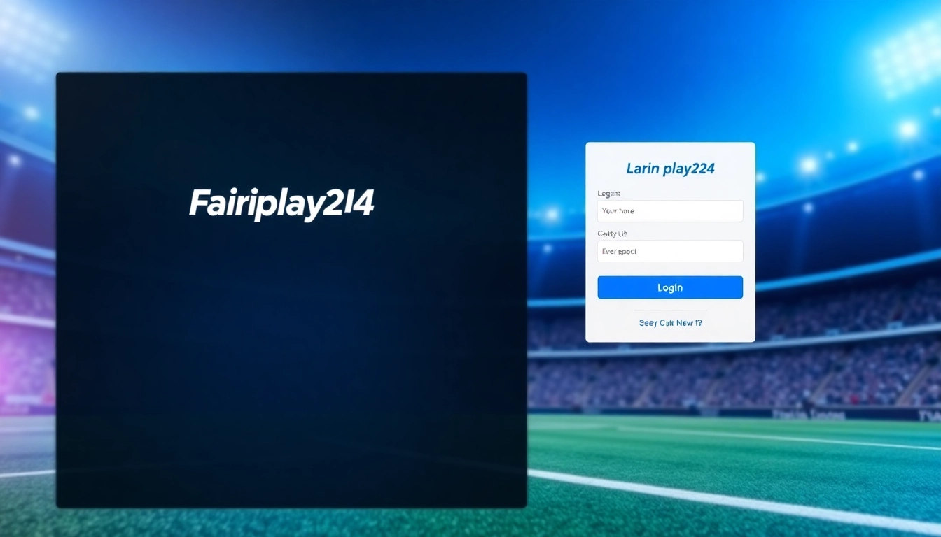 Secure Fairplay24 login page with easy access for users to sign into sports betting platform